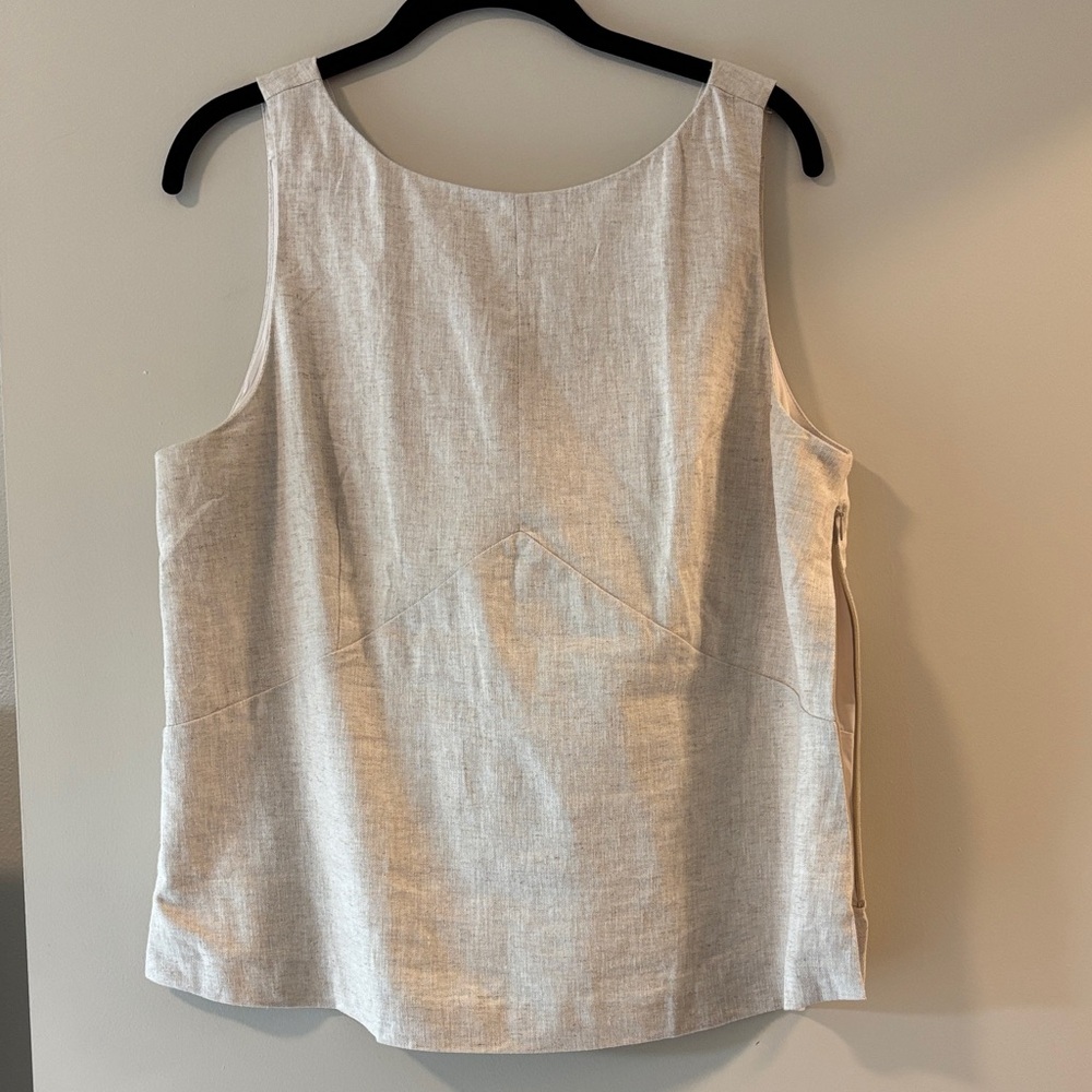 Banana Republic Factory Light Beige Tank Top
